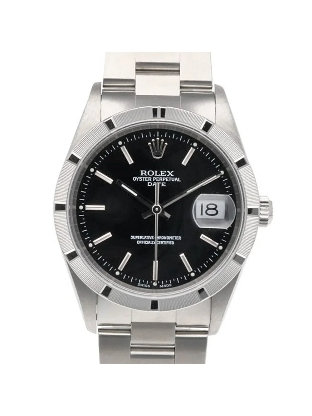 Rolex Date Oy Star Perpetual Watch Stainless Steel Automatic Overhauled